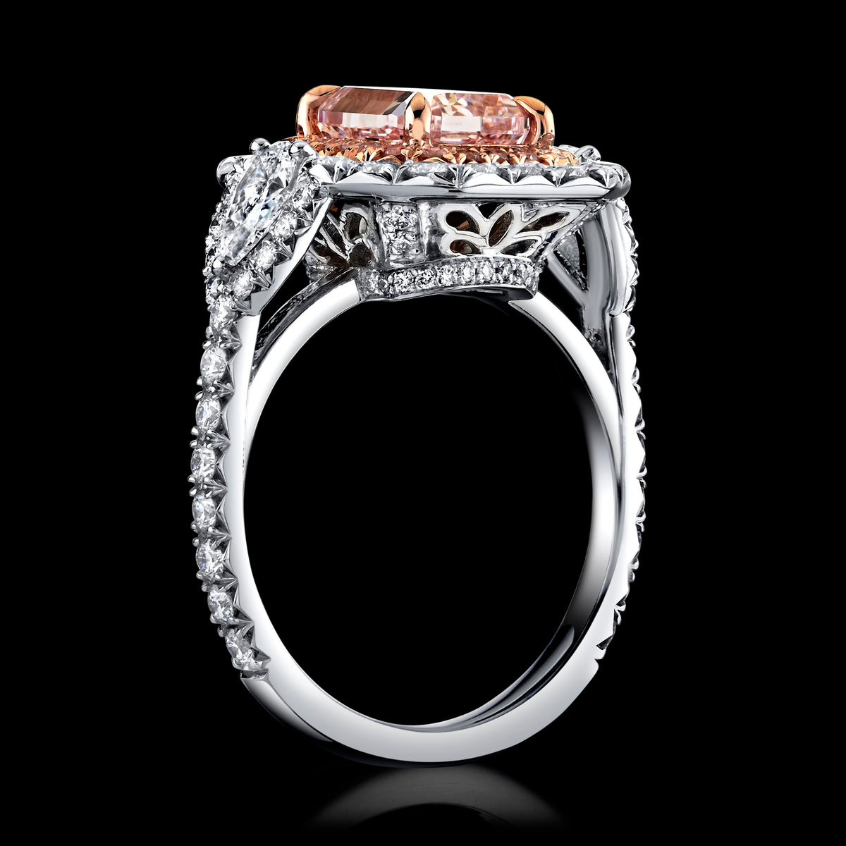 Blush Regent diamond ring, secondary thumbnail