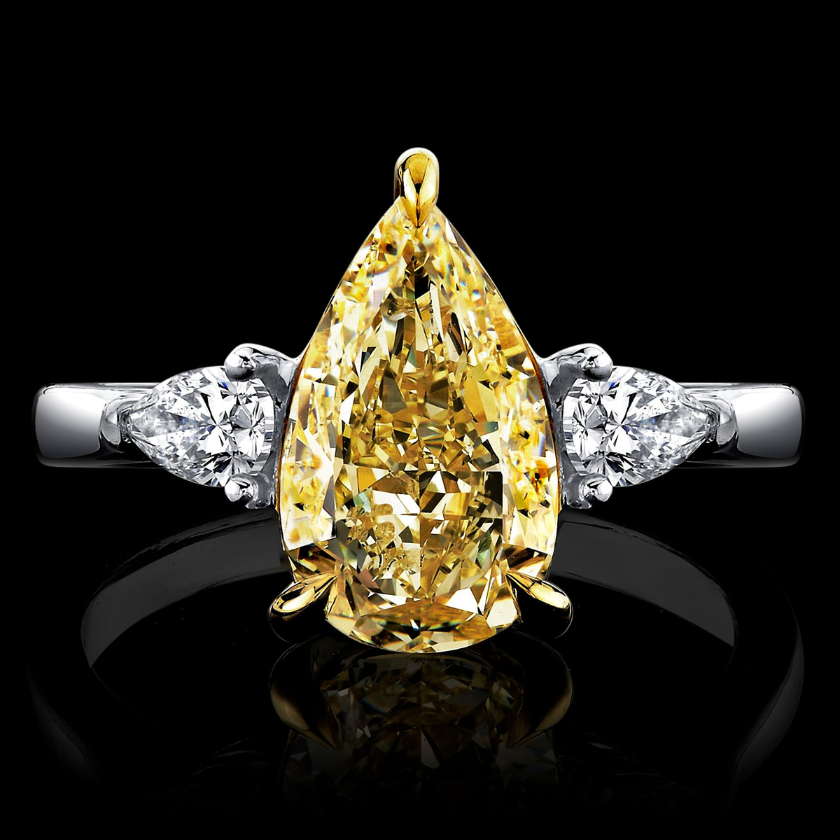 Phoenix Teardop ring, primary collection thumbnail