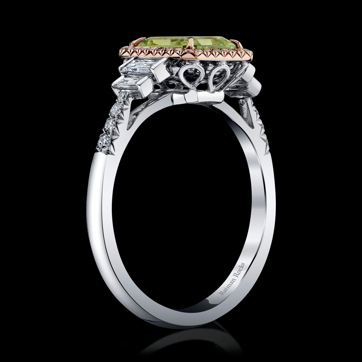 Colonnade Canopy diamond ring, secondary thumbnail