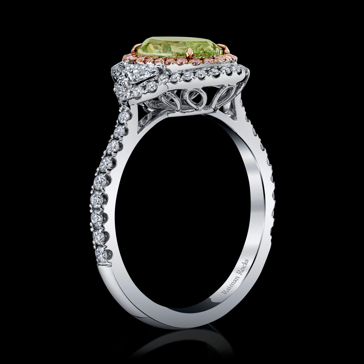 Luminous Reed diamond ring, secondary thumbnail