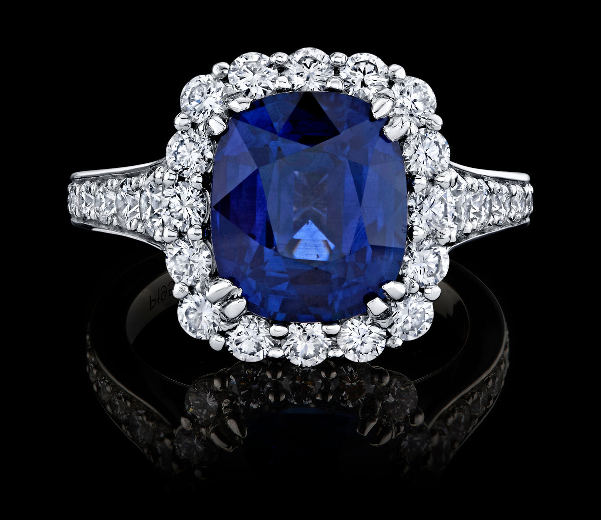 Azure Majesty ring, view 1