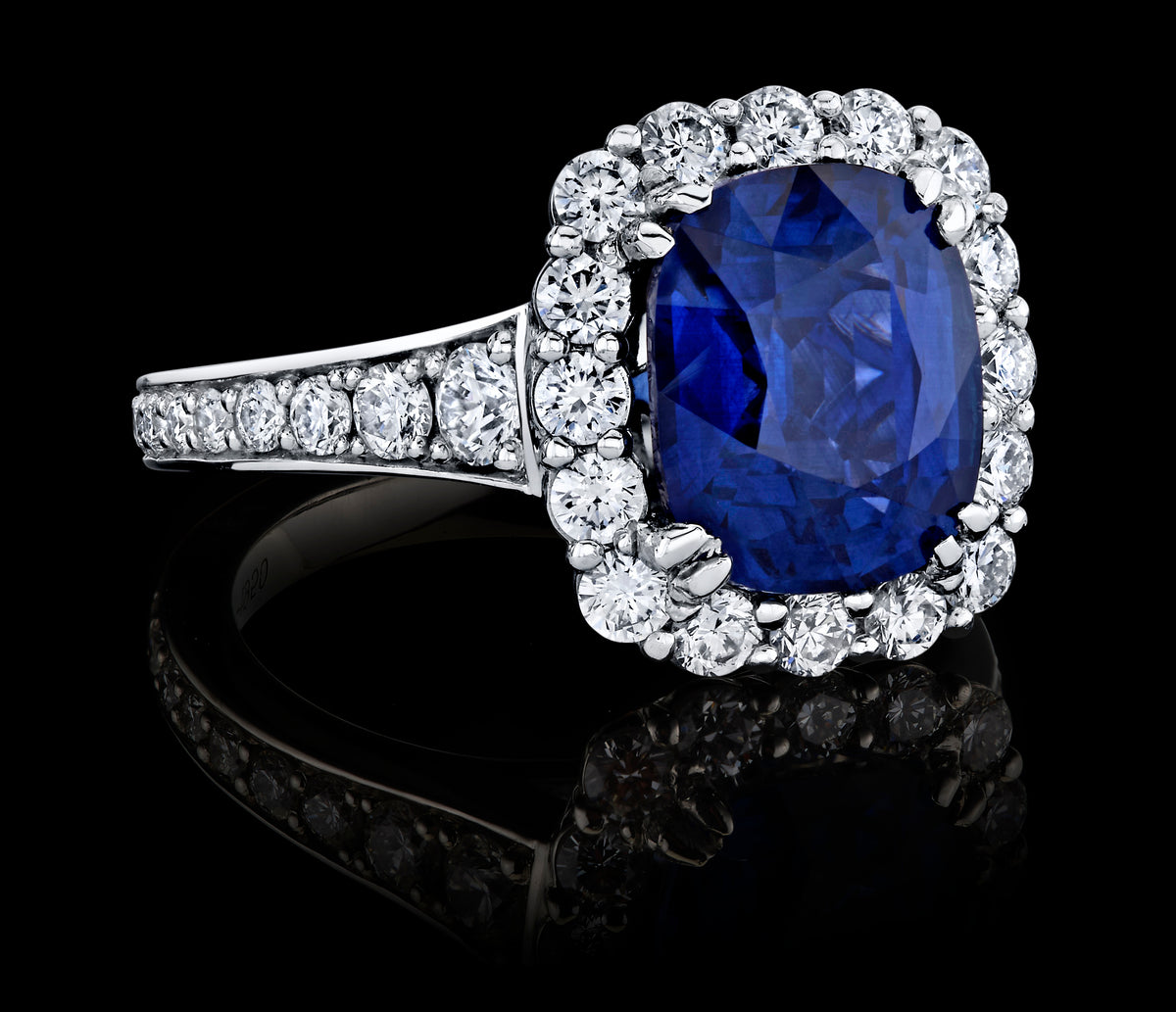 Azure Majesty ring, view 2