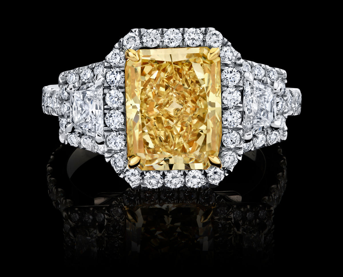 Marigold Tableau ring, view 1