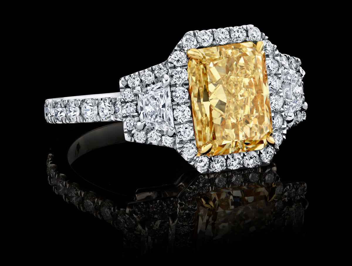 Marigold Tableau ring, view 2