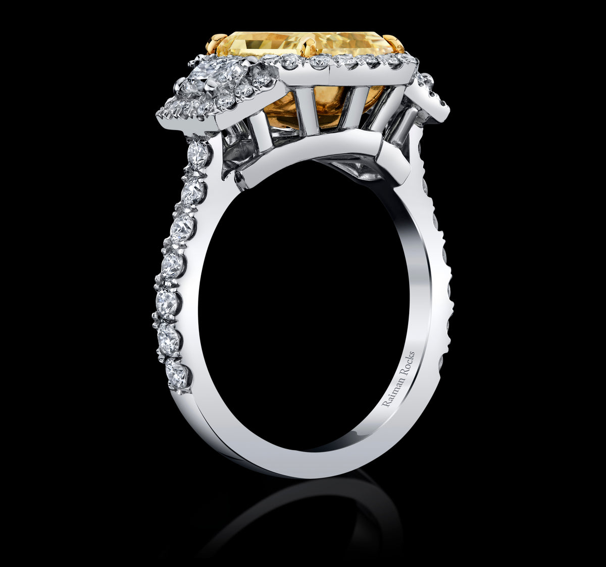 Marigold Tableau ring, view 3
