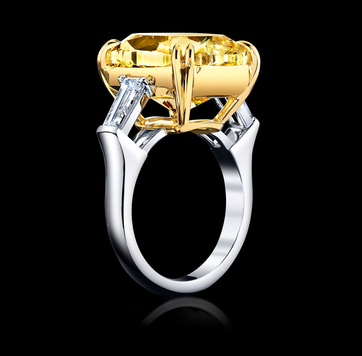 Sovereign Light diamond ring, view 2