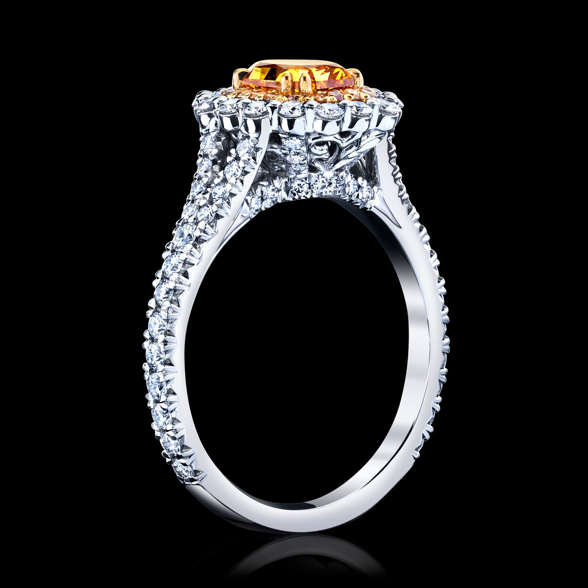 Ember Mosaic diamond ring, secondary thumbnail