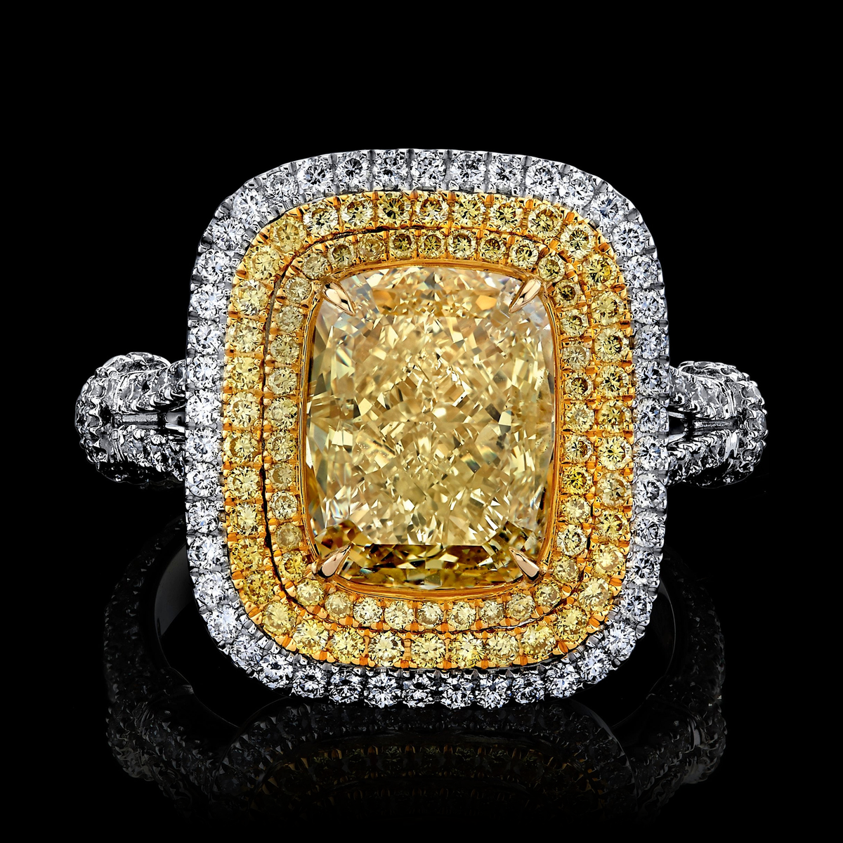 Gilded Labyrinth ring, primary collection thumbnail