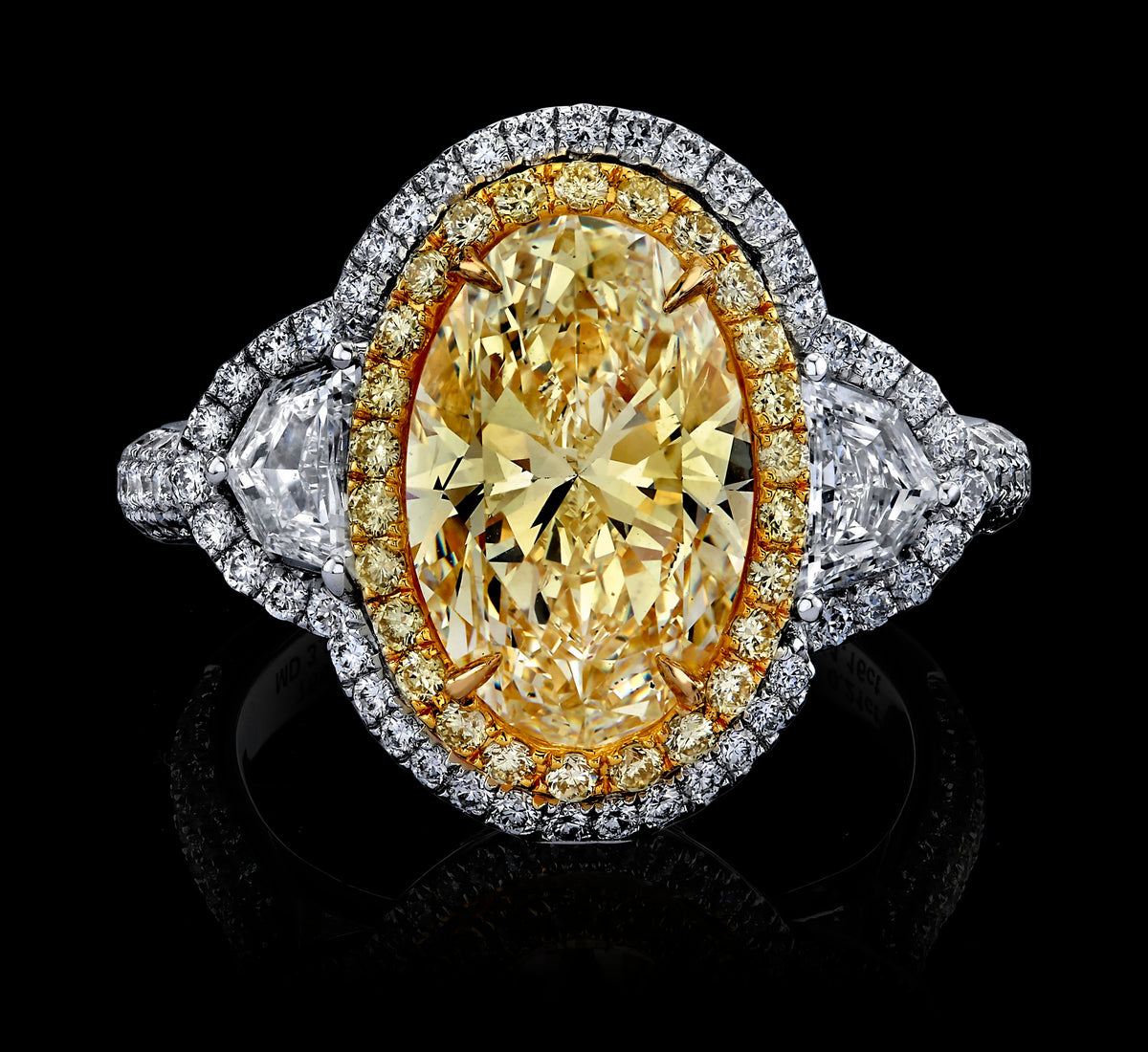 Canary Atrium diamond ring, view 1