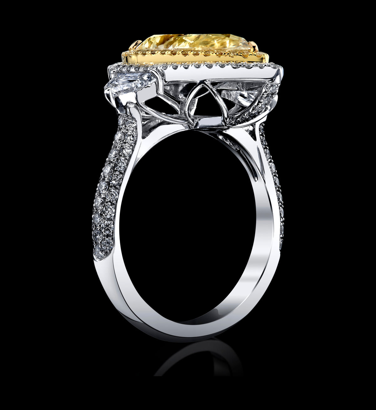 Canary Atrium diamond ring, view 2