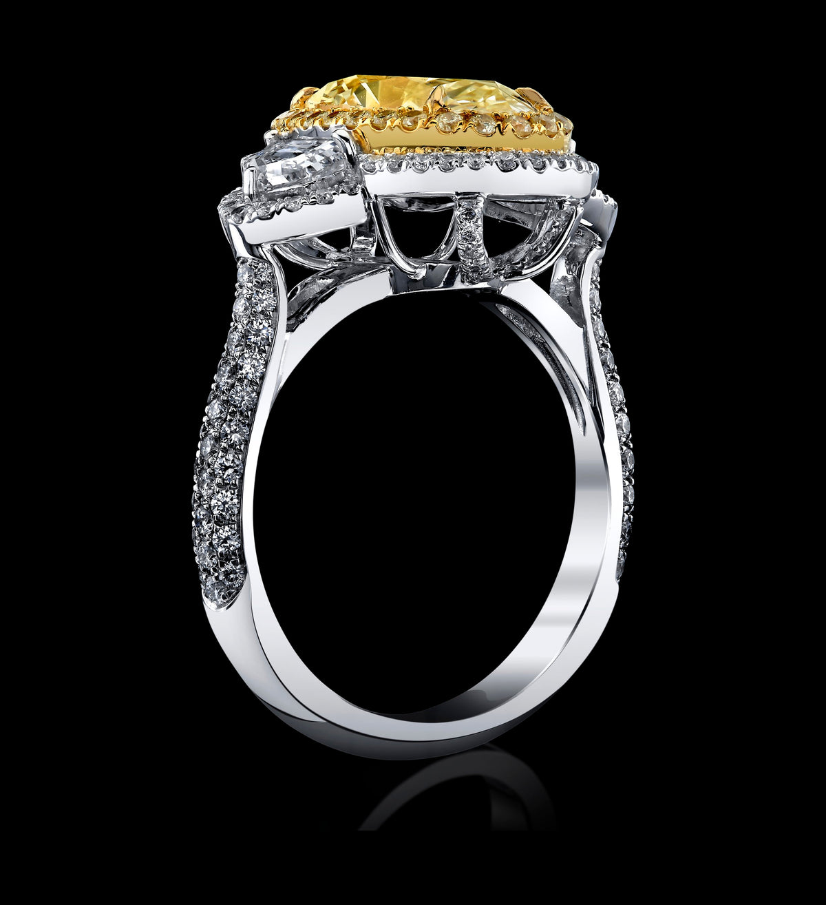 Autumn Spire diamond ring, view 2