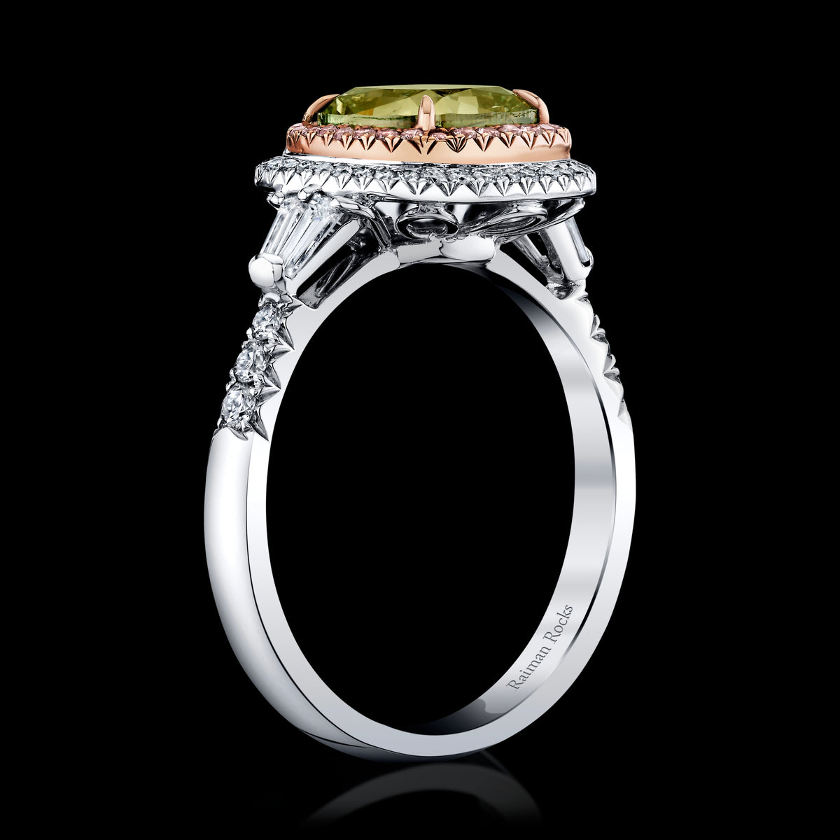 Verdant Sun diamond ring, secondary thumbnail