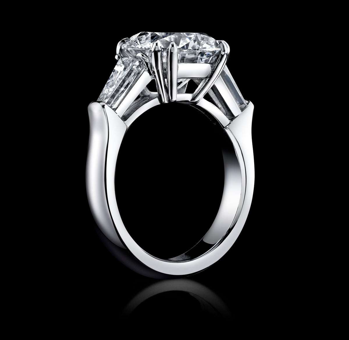 Clear Meridian diamond ring, view 2