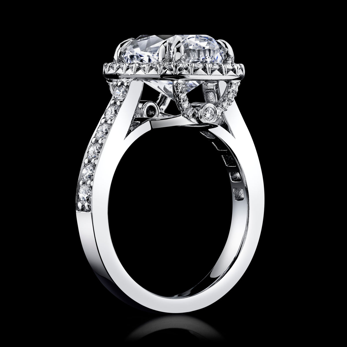 Polar Pavilion diamond ring, secondary thumbnail