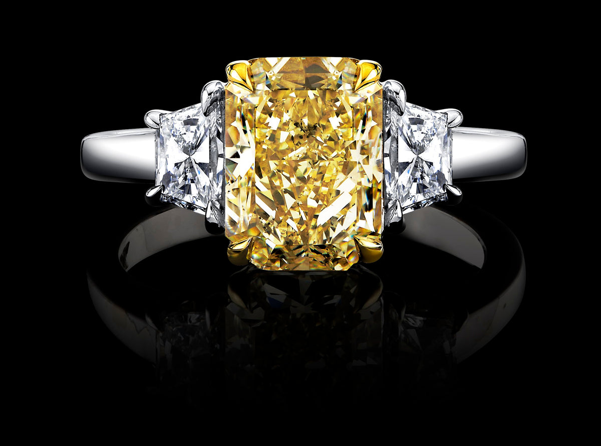 Harvest Light diamond ring, view 1