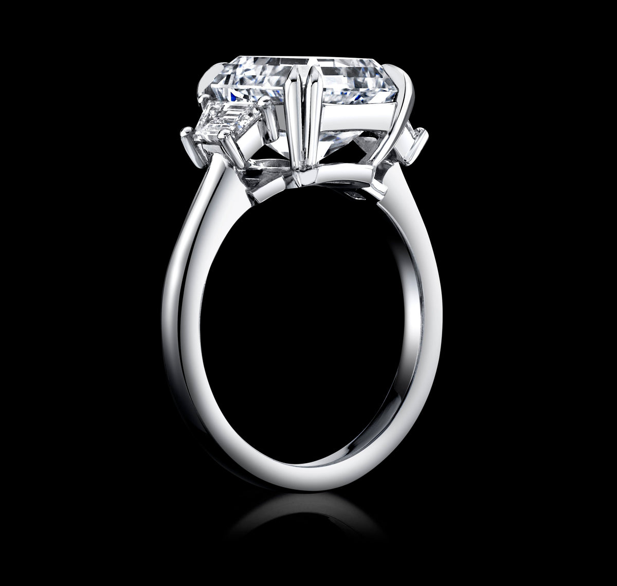 Lucid Passage diamond ring, view 2