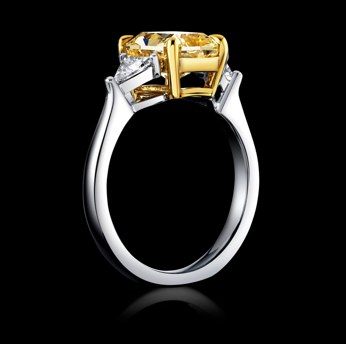 Honey Prism diamond ring, view 2