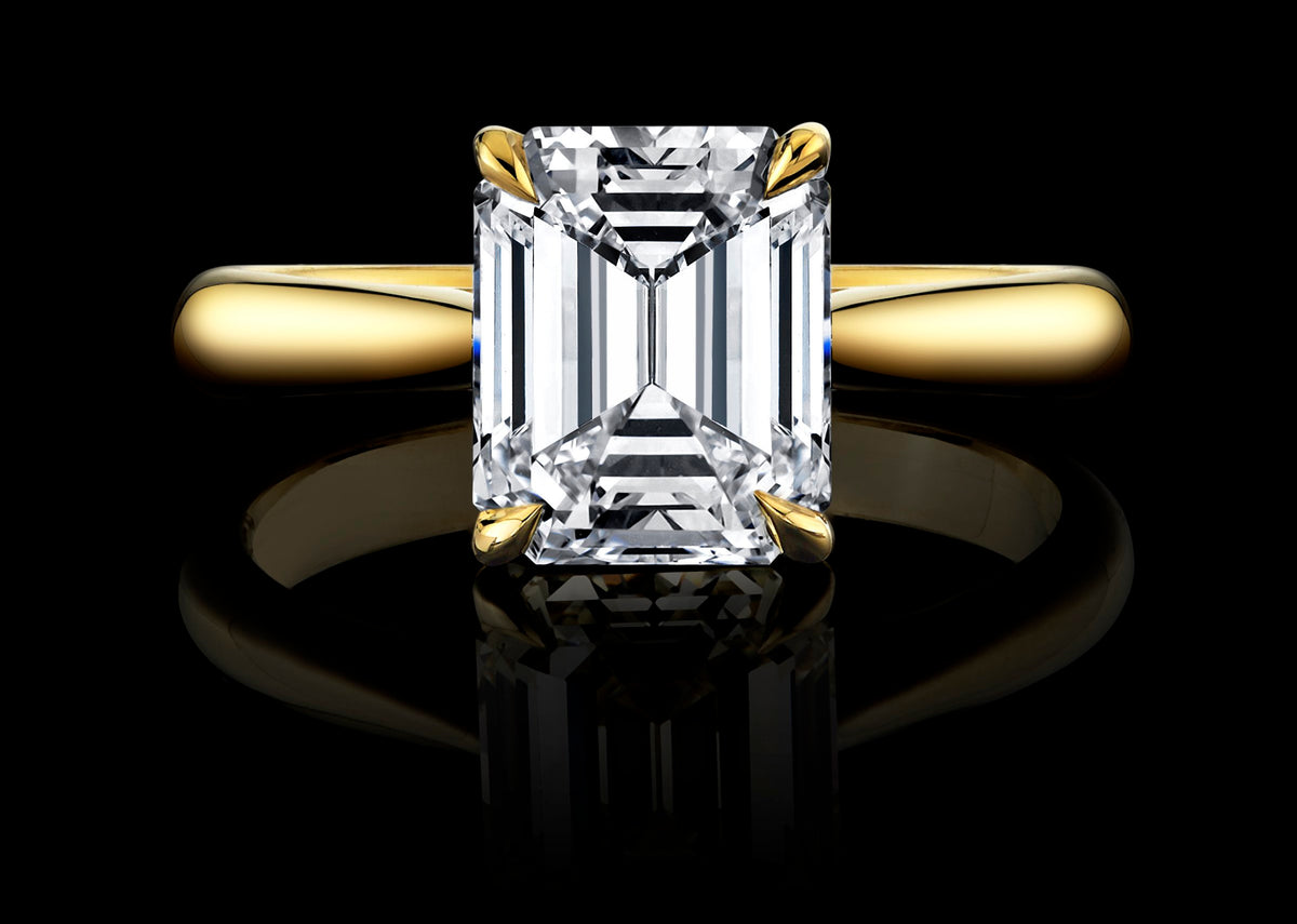 Dawn Lantern diamond ring, view 1