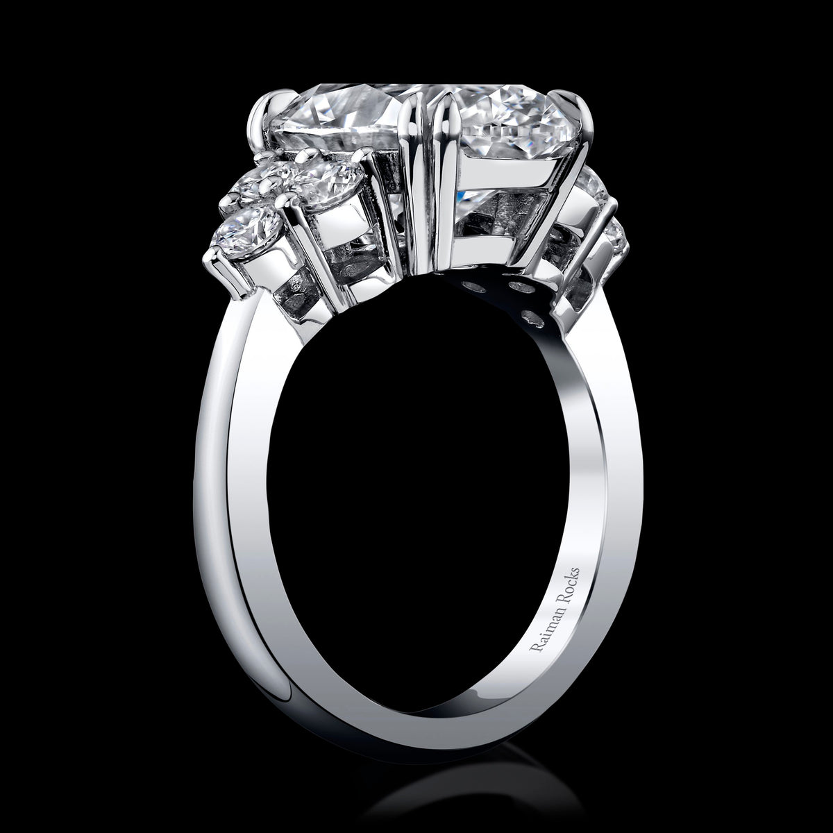 Moonlit Chorus diamond ring, secondary thumbnail