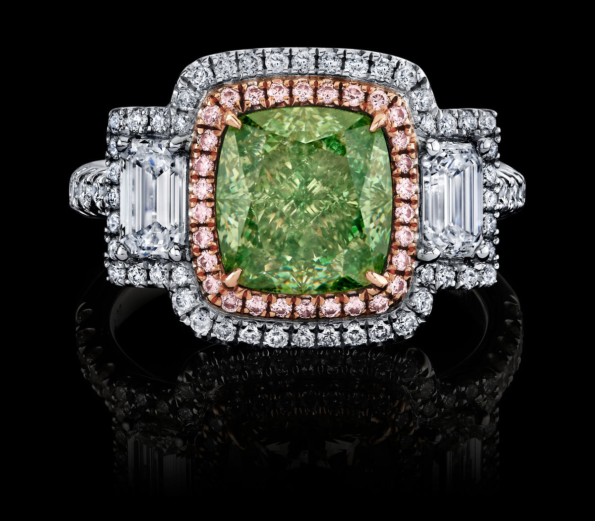 Garden Pavilion diamond ring, view 1