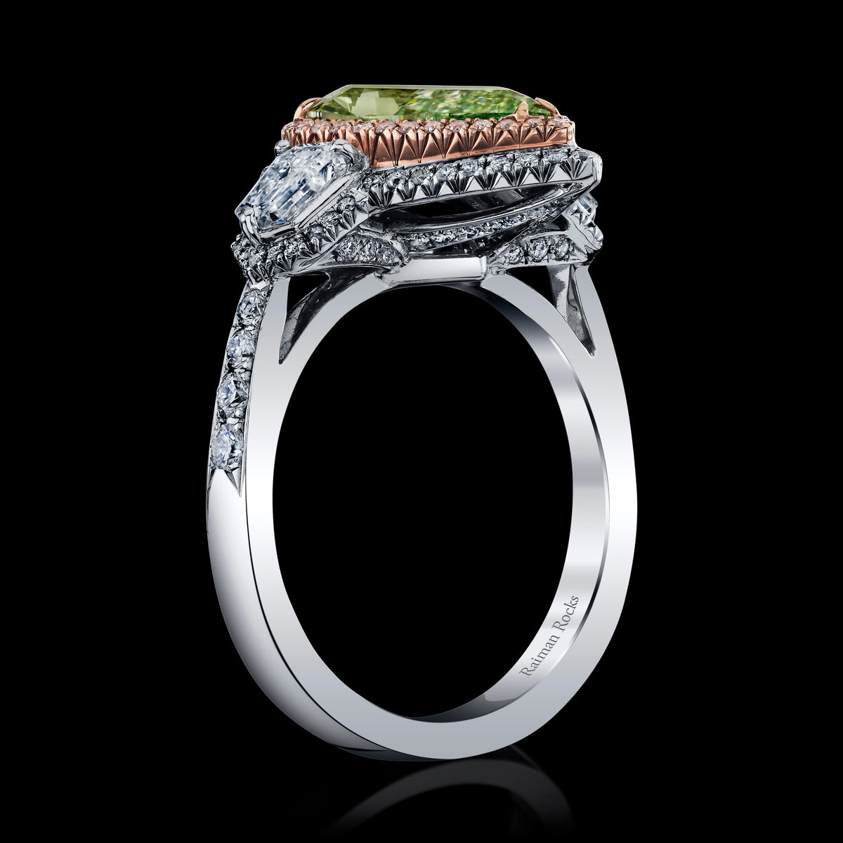 Talisman Tendril diamond ring, secondary thumbnail