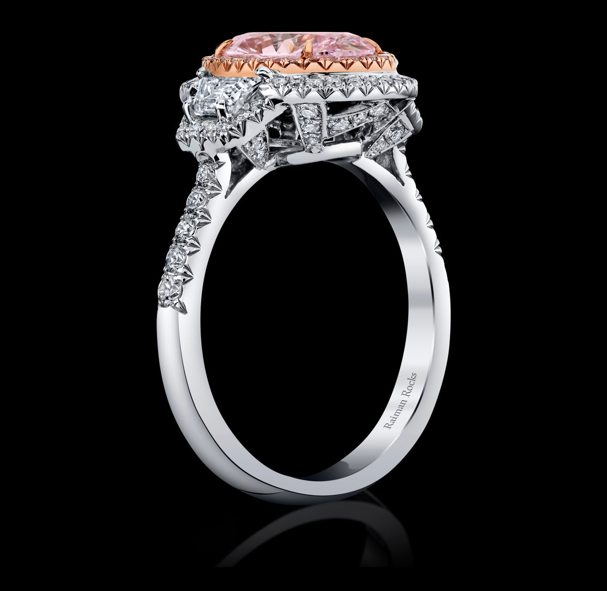 Spellbound Mauve ring, view 3