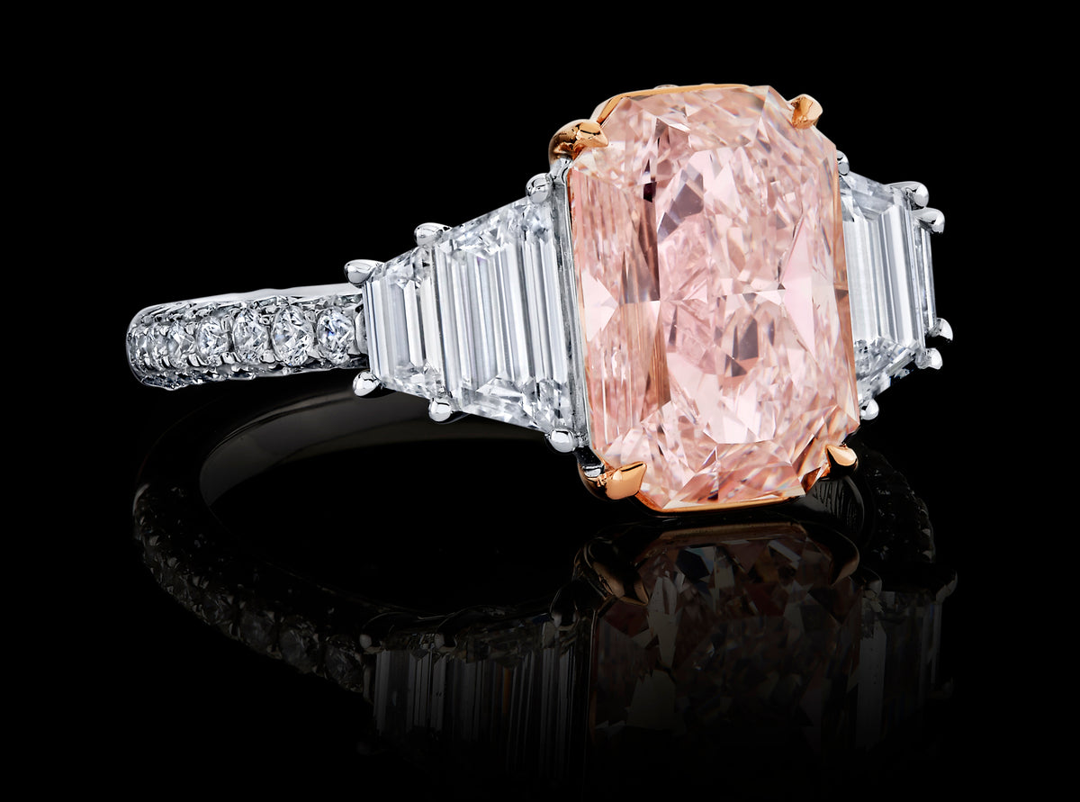 Petal Bastion ring, view 2