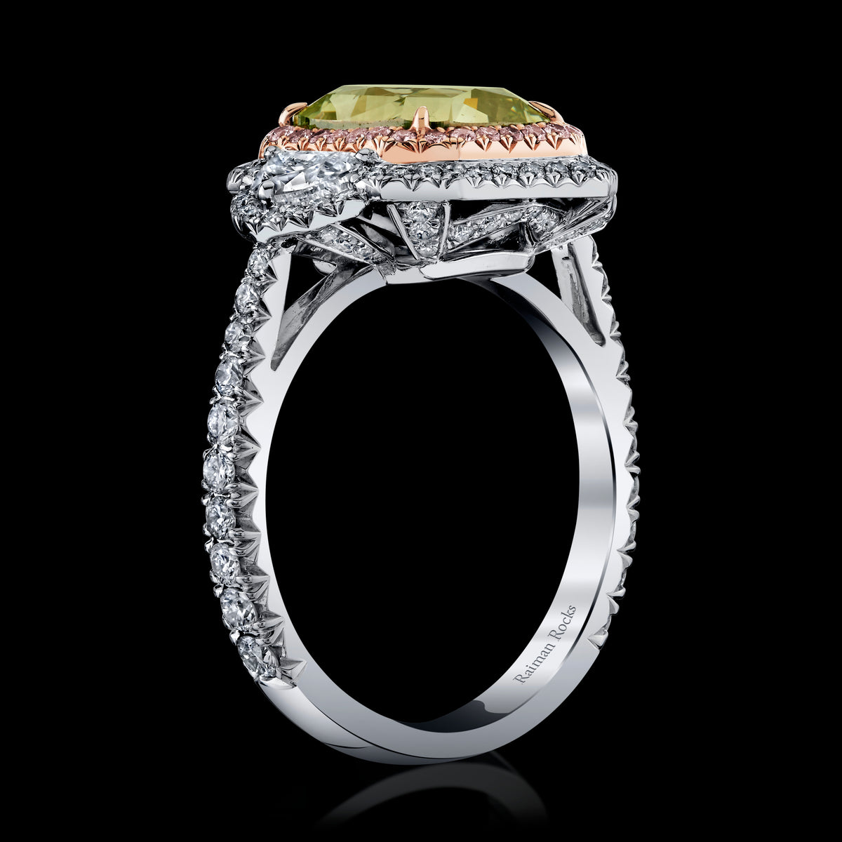 Sacred Pond diamond ring, secondary thumbnail