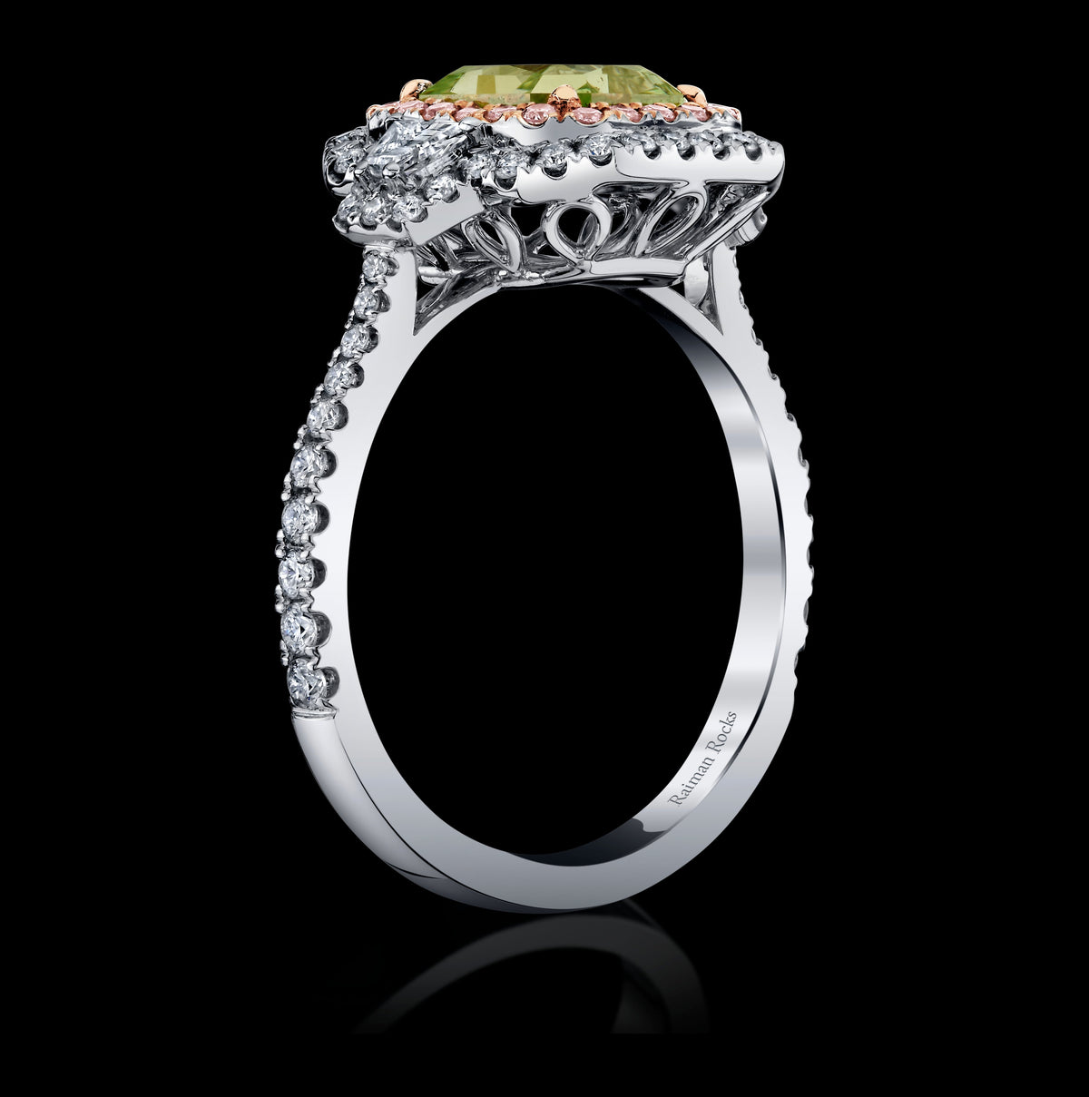 Dawn Terrace diamond ring, view 3