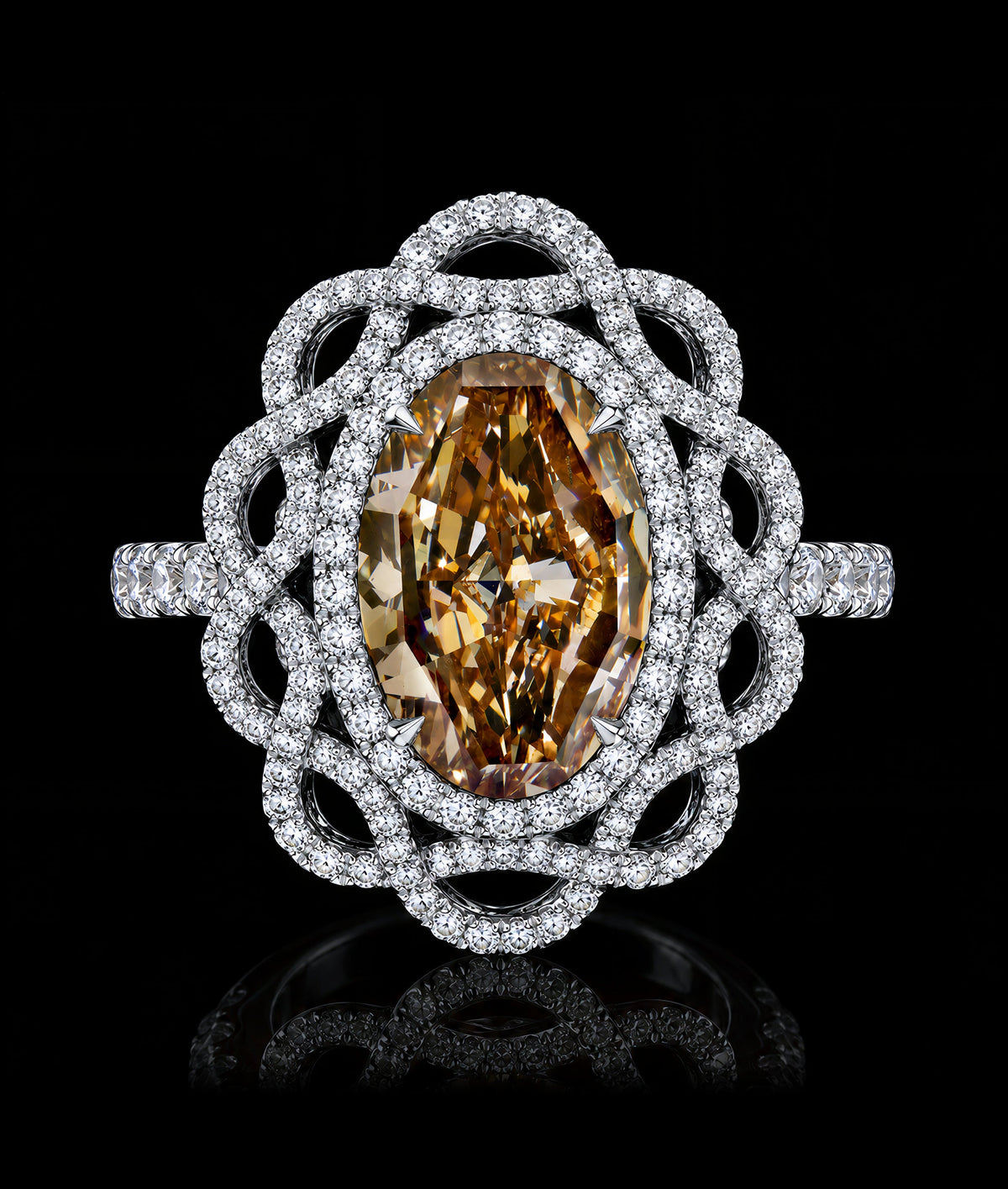 Autumn Lace ring, view 1