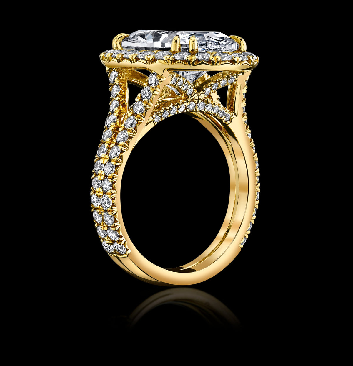 Silken Fire ring, view 2