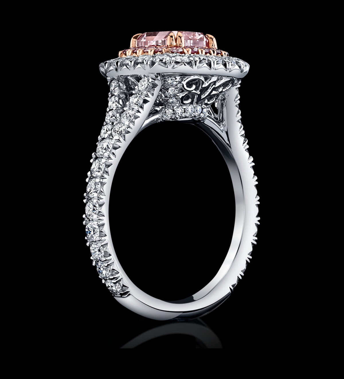 Rose Absolute ring, view 2