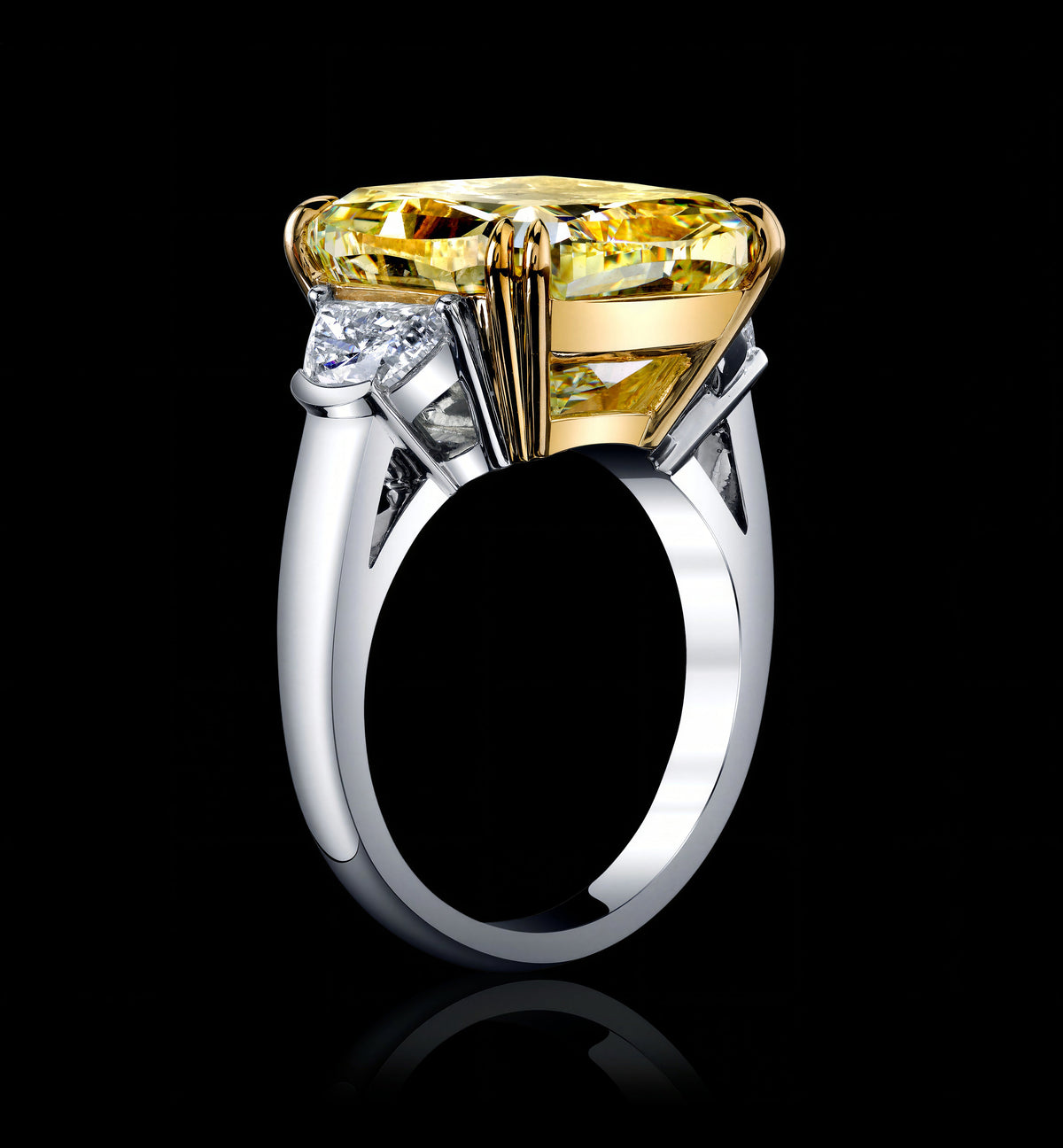 Gilded Hymn ring, view 2