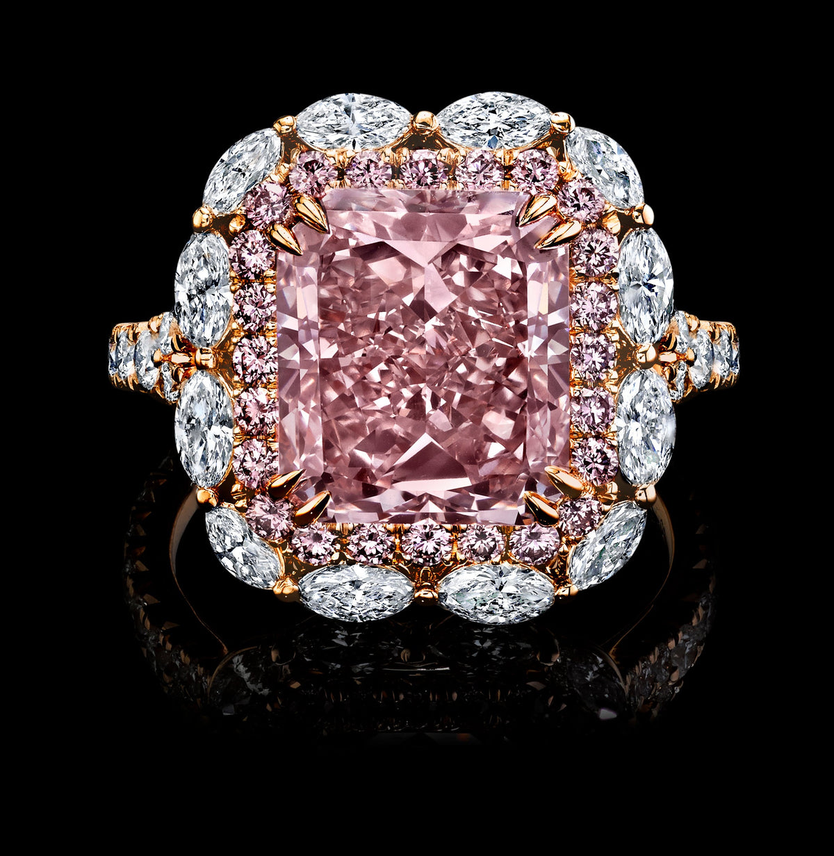 Briar Rose ring, view 1