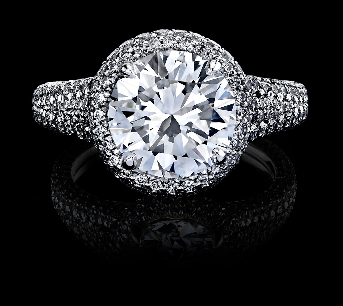 Snow Queen ring, view 1