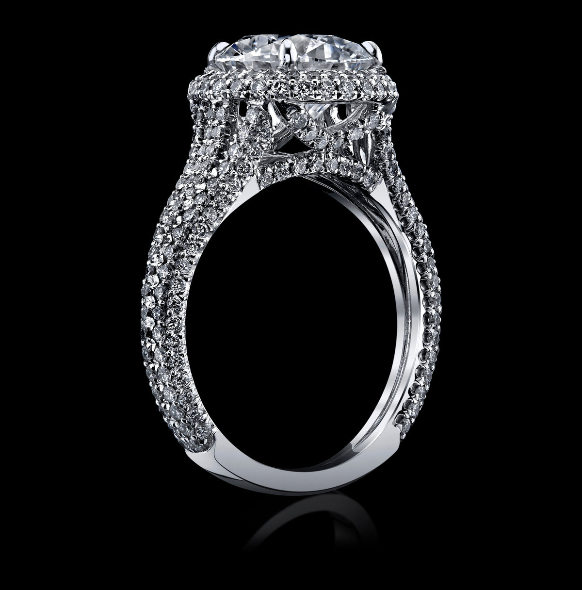 Snow Queen ring, view 2