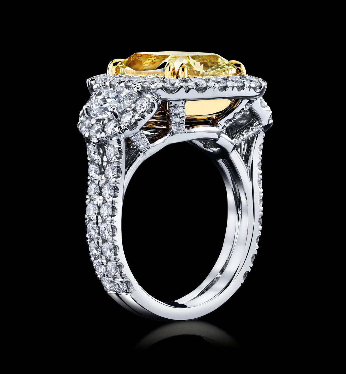 Morning Hush ring, view 2