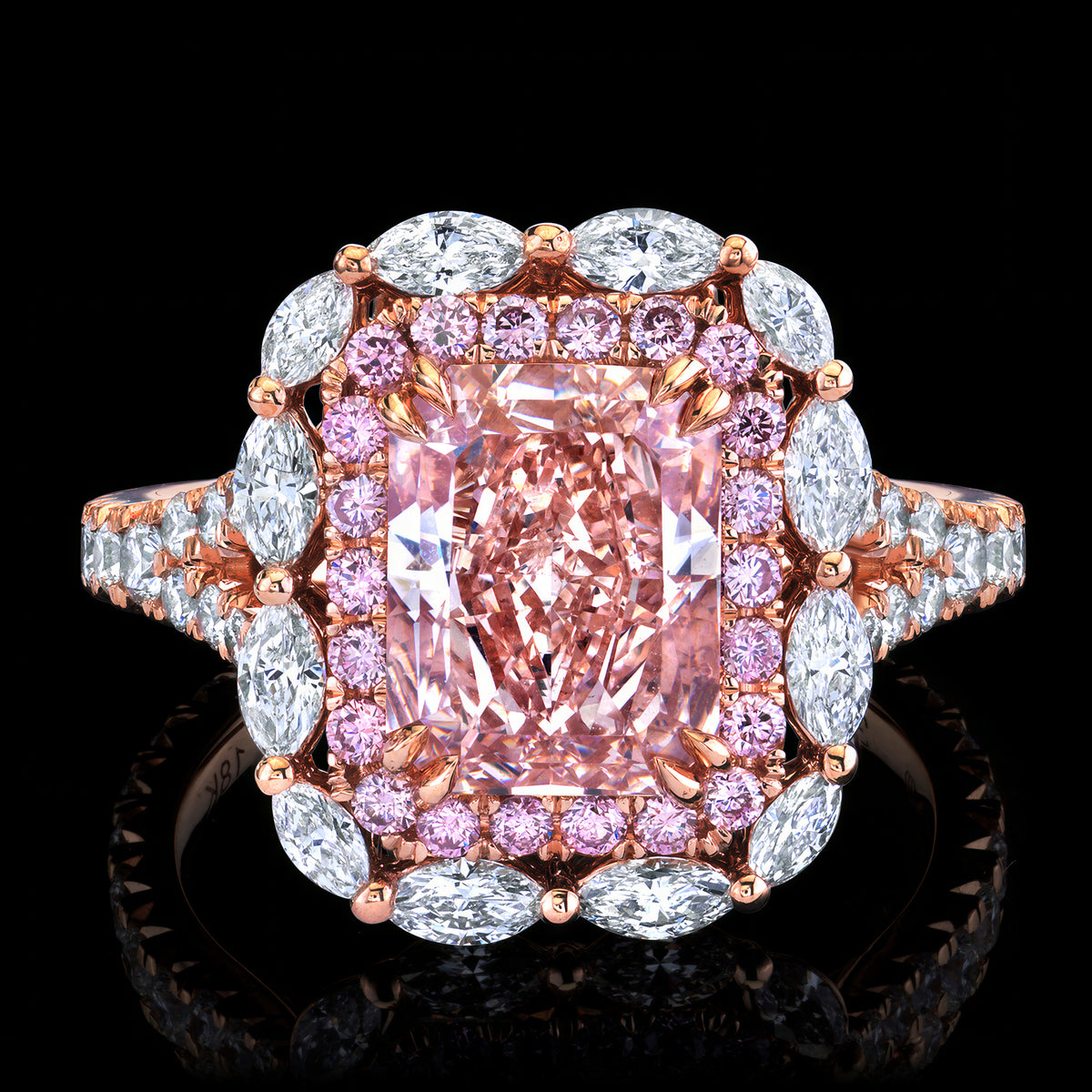 Rose Confection ring, card image