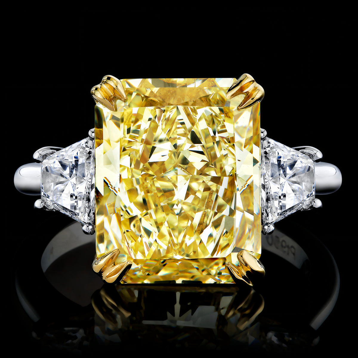 Golden Laughter ring, card image