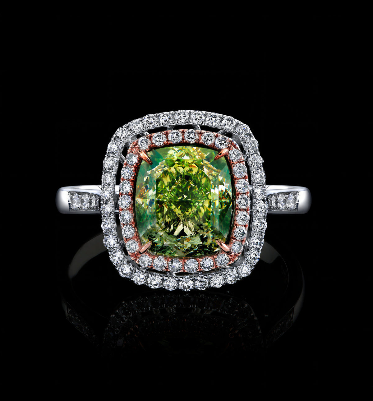Kaleidoscope ring, view 1